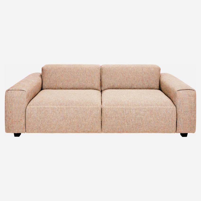 3-Sitzer Sofa aus Bellagio-Stoff - Morgenrot 