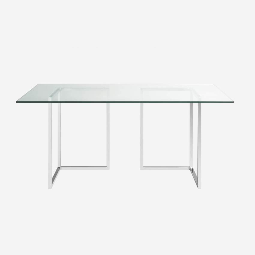 Tablero de mesa de vidrio 160x80 cm