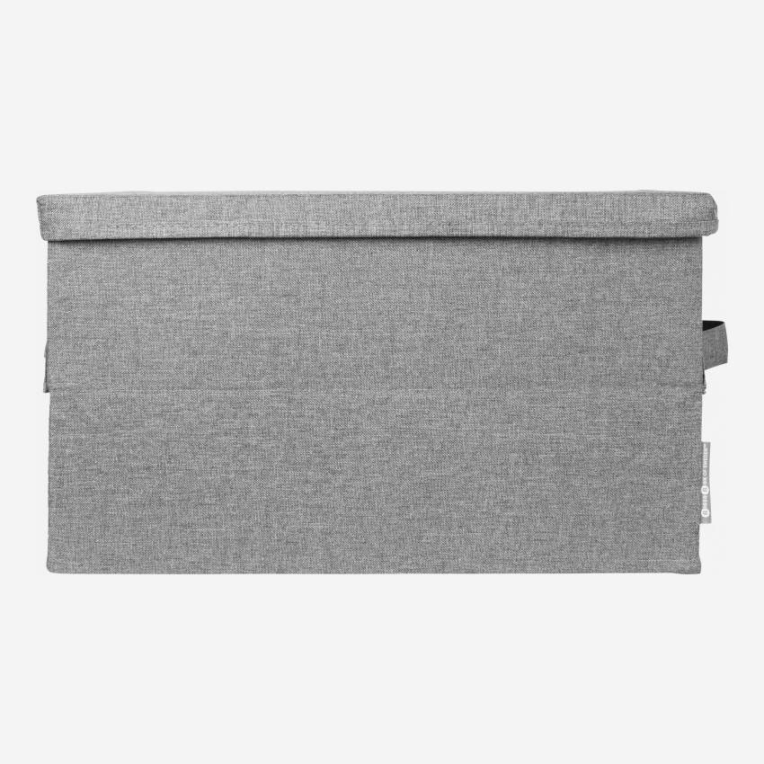 Aufbewahrungsbox aus Stoff – 45 x 25 x 35 cm – Grau