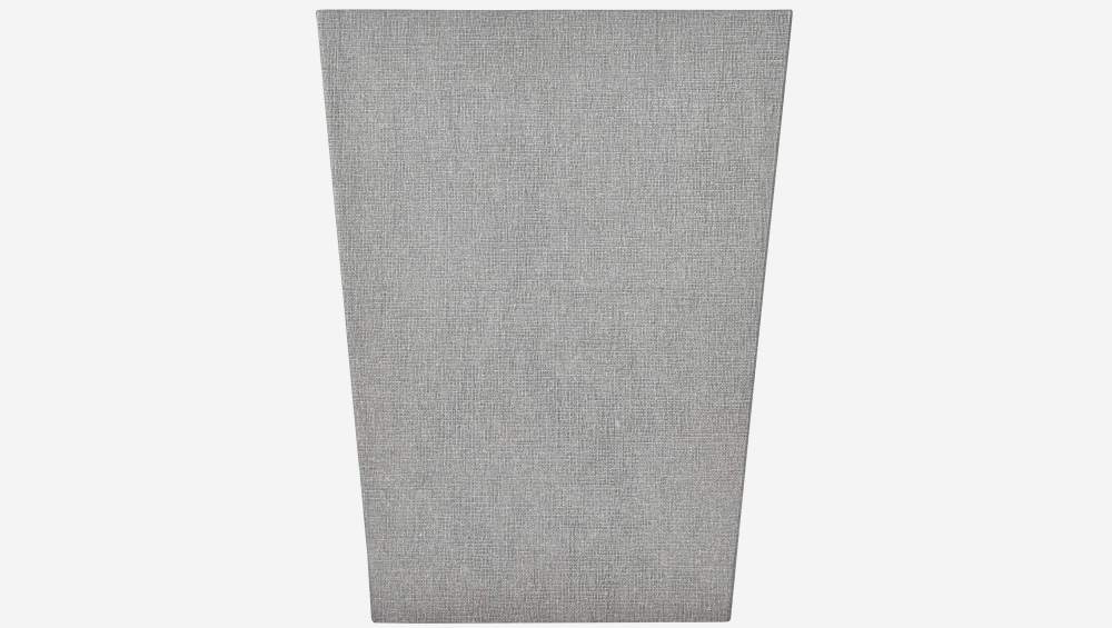 Corbeille à papier en carton gris