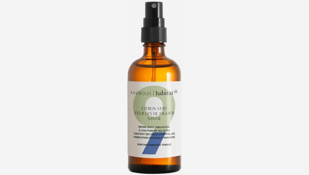 Profumo in nebbia n. 9: Lime, foglie di fico e legno di sandalo - 100 ml