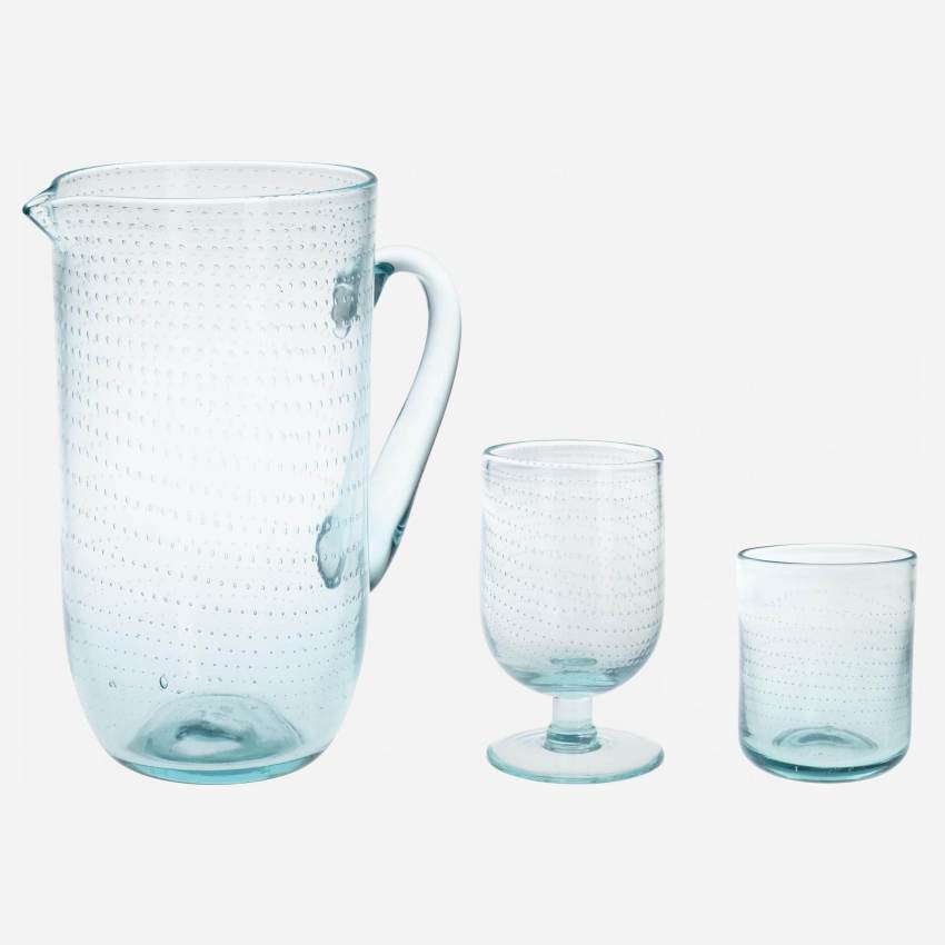 Vaso de Vidrio Soplado - 9 x 12 cm