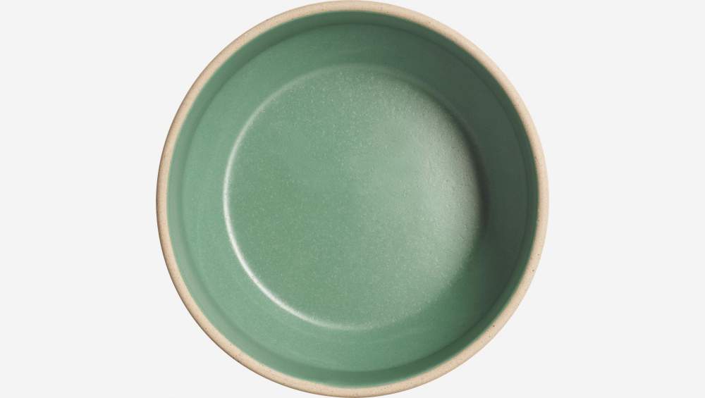 Schale aus Sandstein - Grün - 15,5 cm