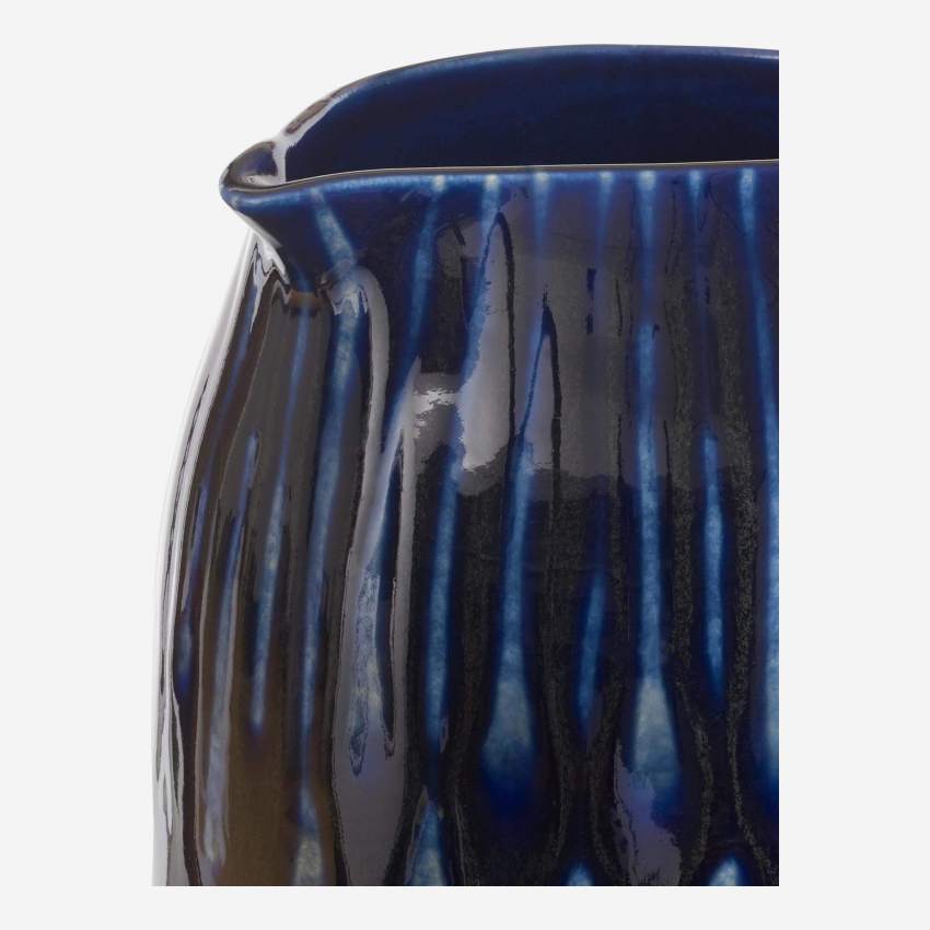 Krug aus Sandstein - Nachtblau - 1,7 Liter
