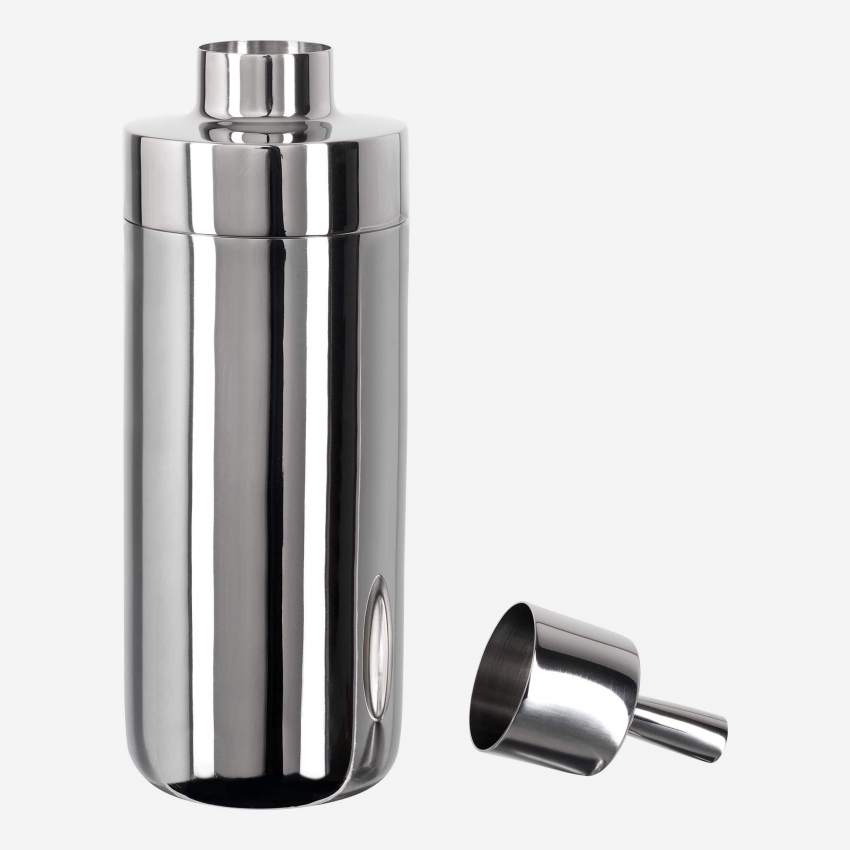Shaker para cocktails em aço inoxidável - Prata