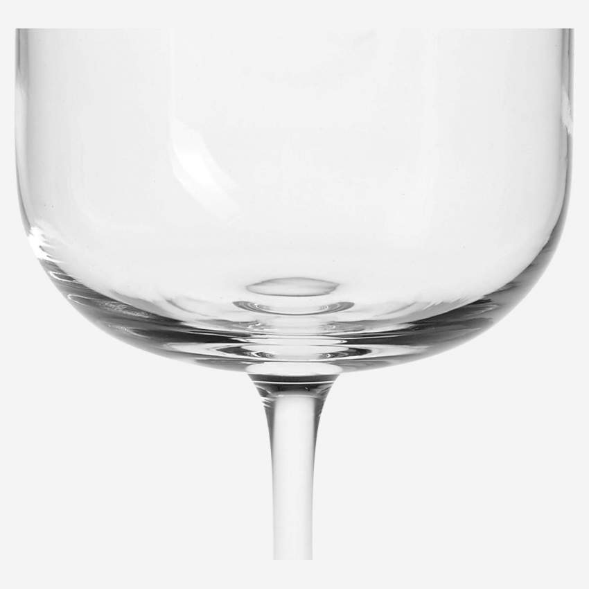Copa de vidrio ahumado - 340 ml - Transparente