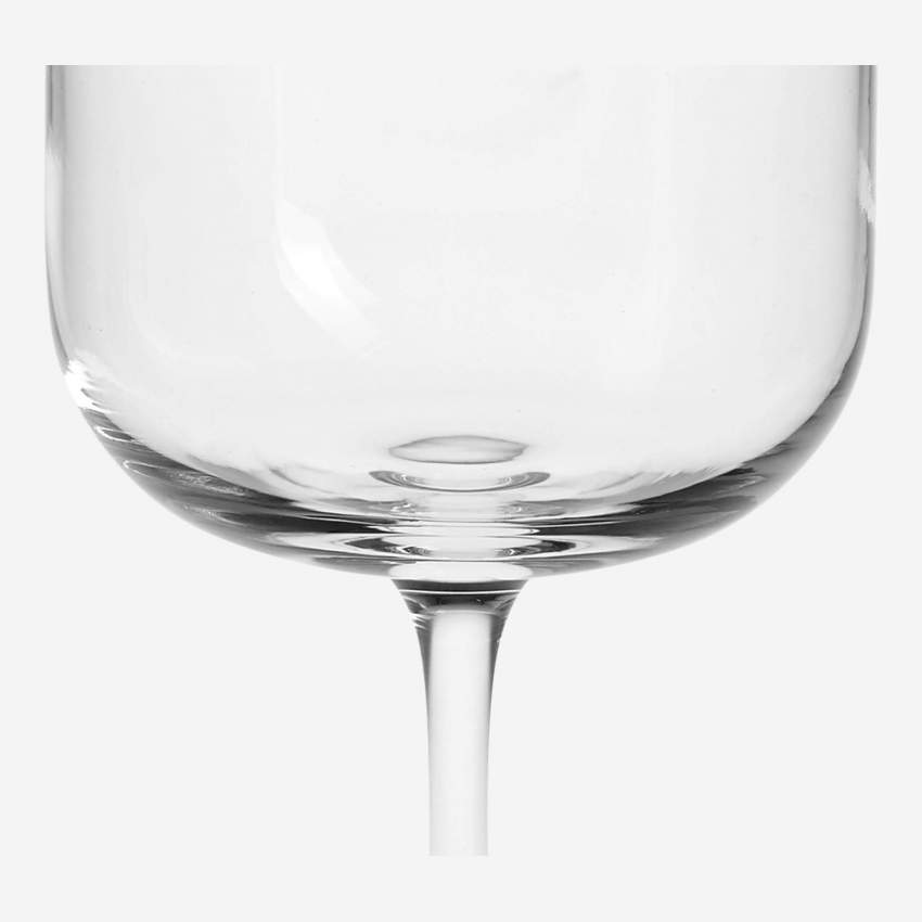 Copa de vidrio ahumado - 340 ml - Transparente