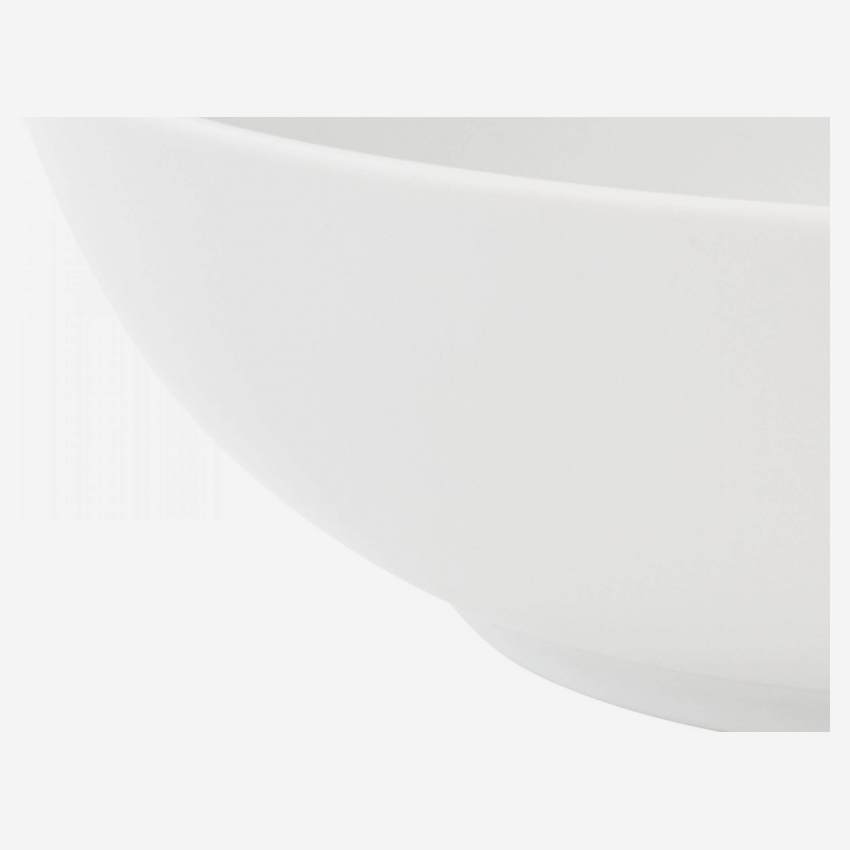 Saladeira em porcelana - 30 cm - Branco - Design by Queensberry & Hunt