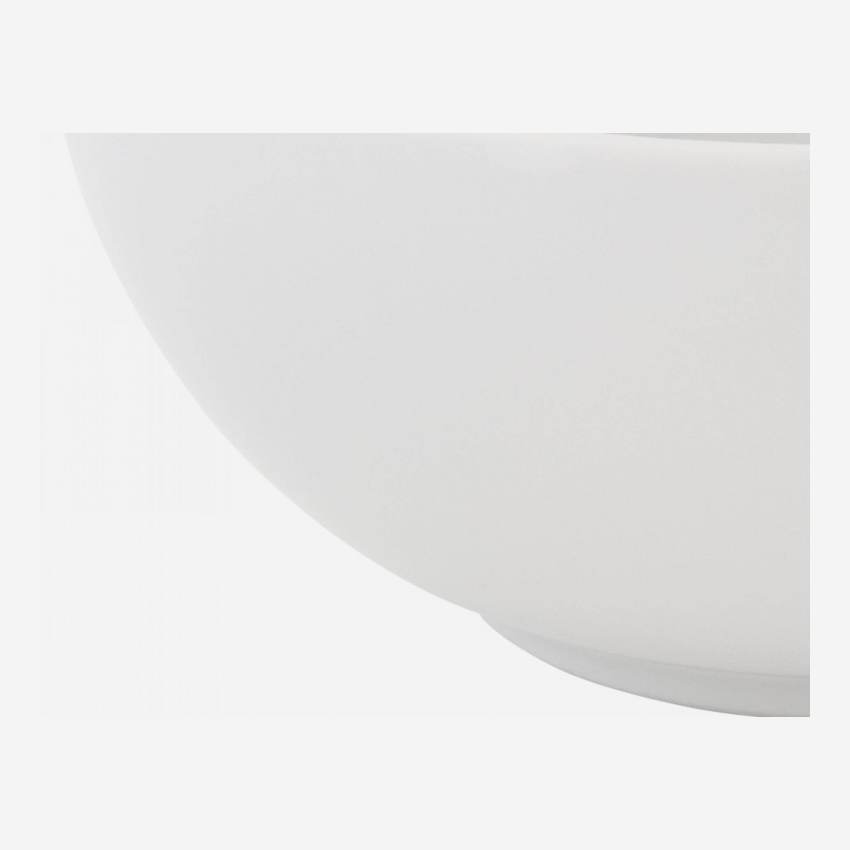 Salatschüssel aus Porzellan - 20 cm - Weiß - Design by Queensberry & Hunt
