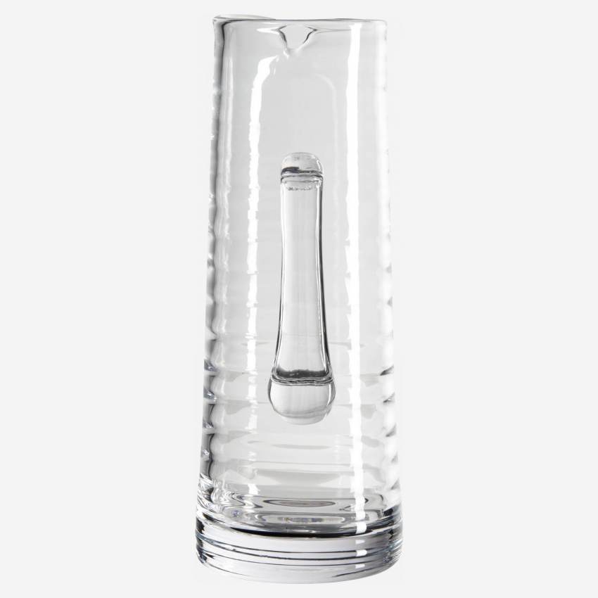Carafe à eau en verre