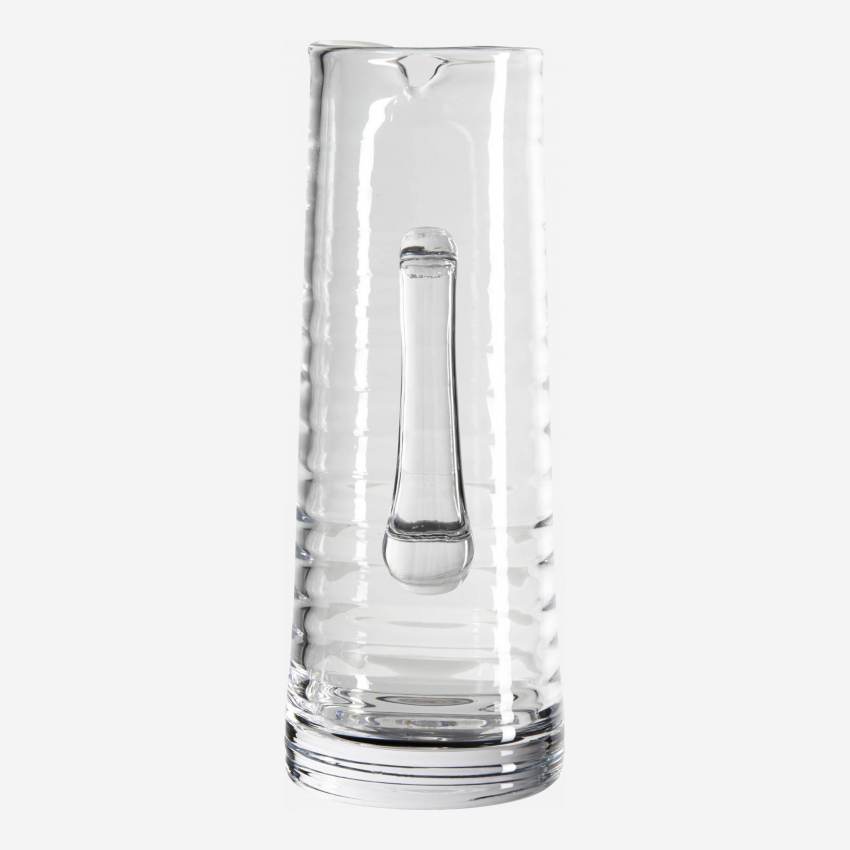Carafe à eau en verre