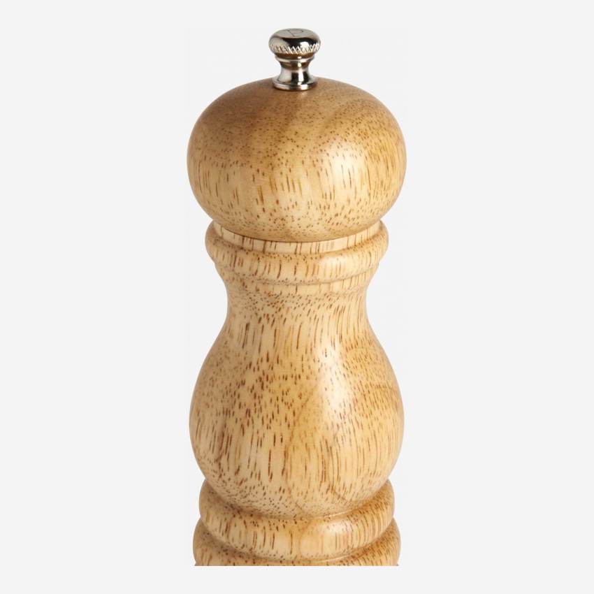 Salzmühle aus Holz, kleines Modell