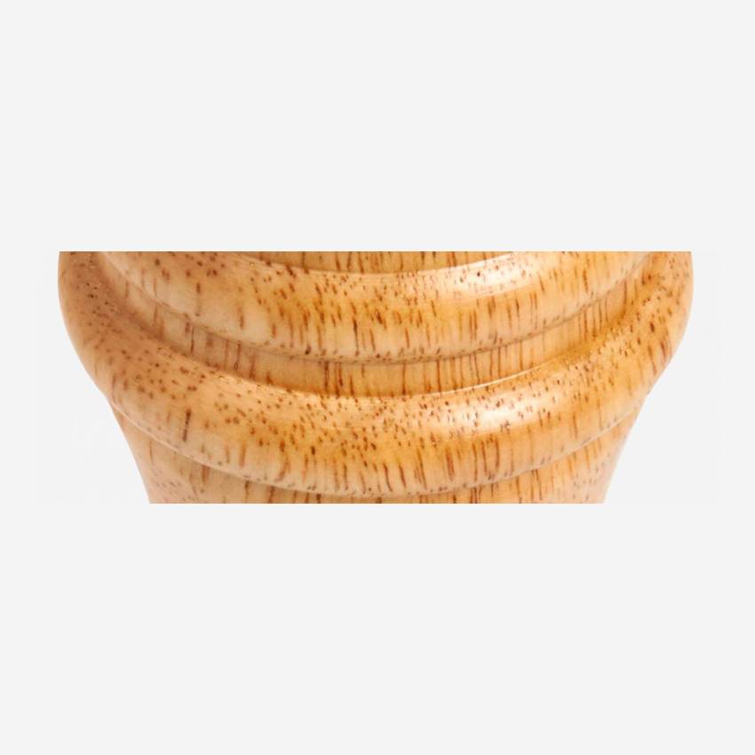 Moinho de pimenta de madeira - 42 cm