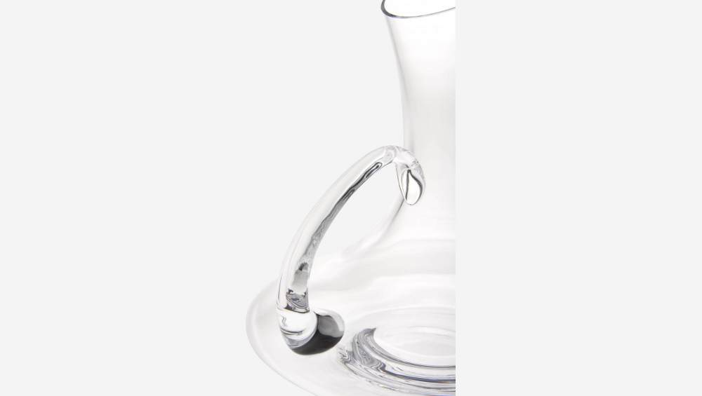 Jarro de vinho de vidro - 52 x 27 cm