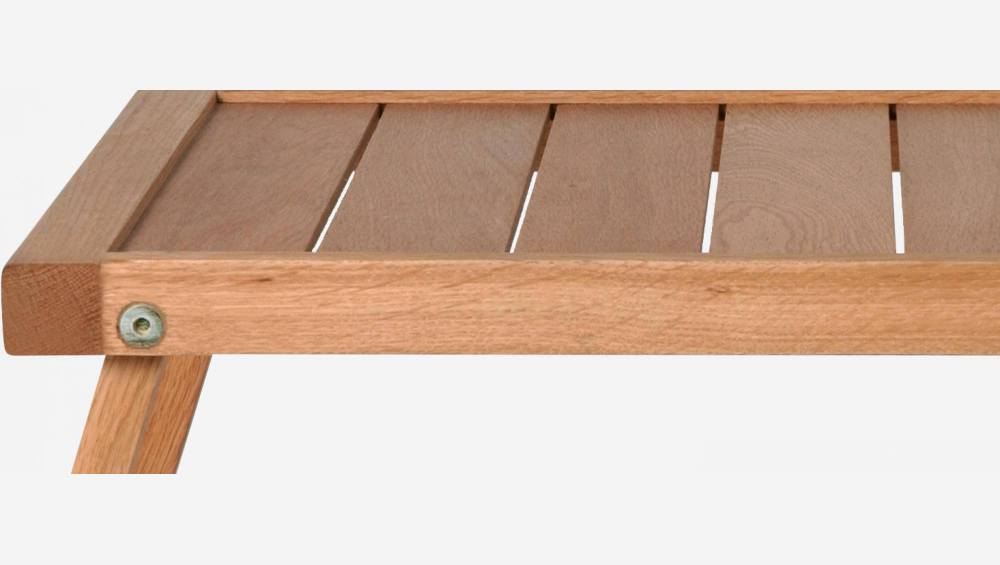 Bandeja de cama de madeira - 45 cm