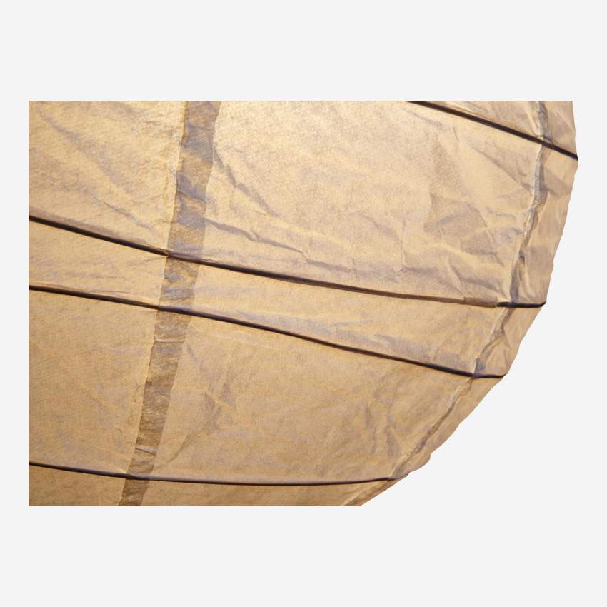 Candeeiro de teto redondo de papel branco, diâmetro 40cm