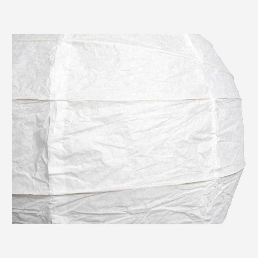 Pantalla de lámpara de techo redonda de papel blanco, diámetro 60cm