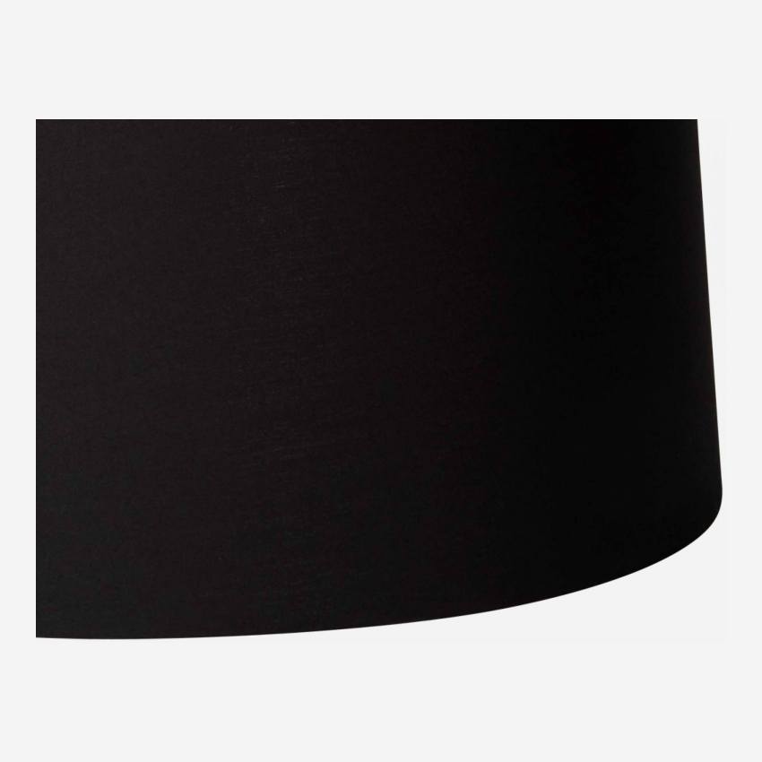 Leuchtenschirm, 38 x 19 cm, schwarz