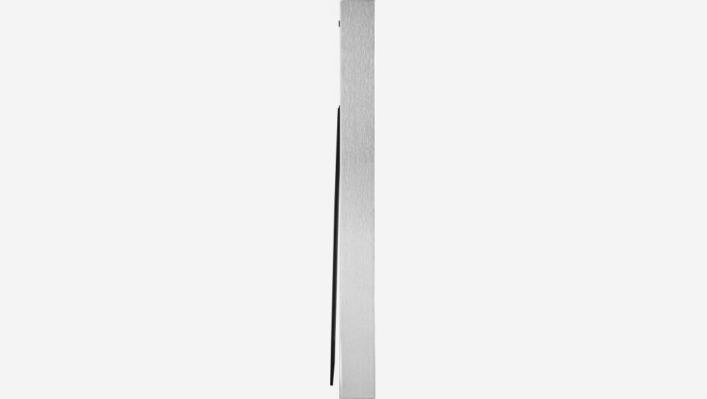 Cadre à poser en métal - Pêle-mêle 2 vues 10 x 15 cm - Argent