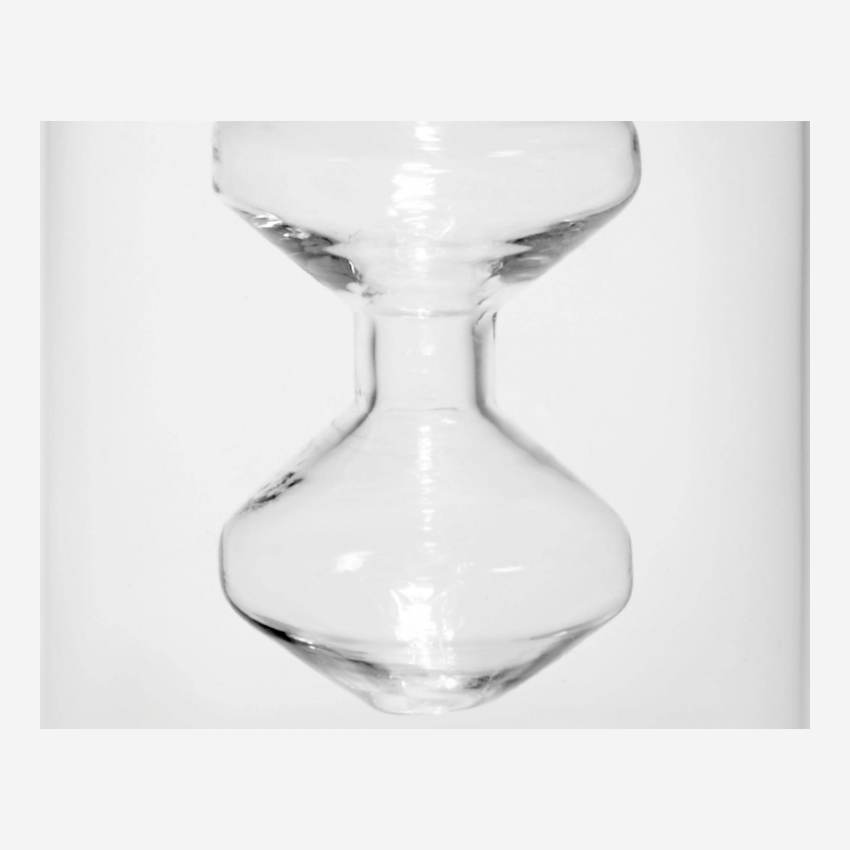 Candelabro de Vidrio - 16,5 cm - Transparente