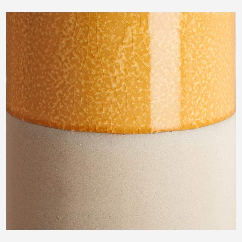 Vase en céramique 41cm orange