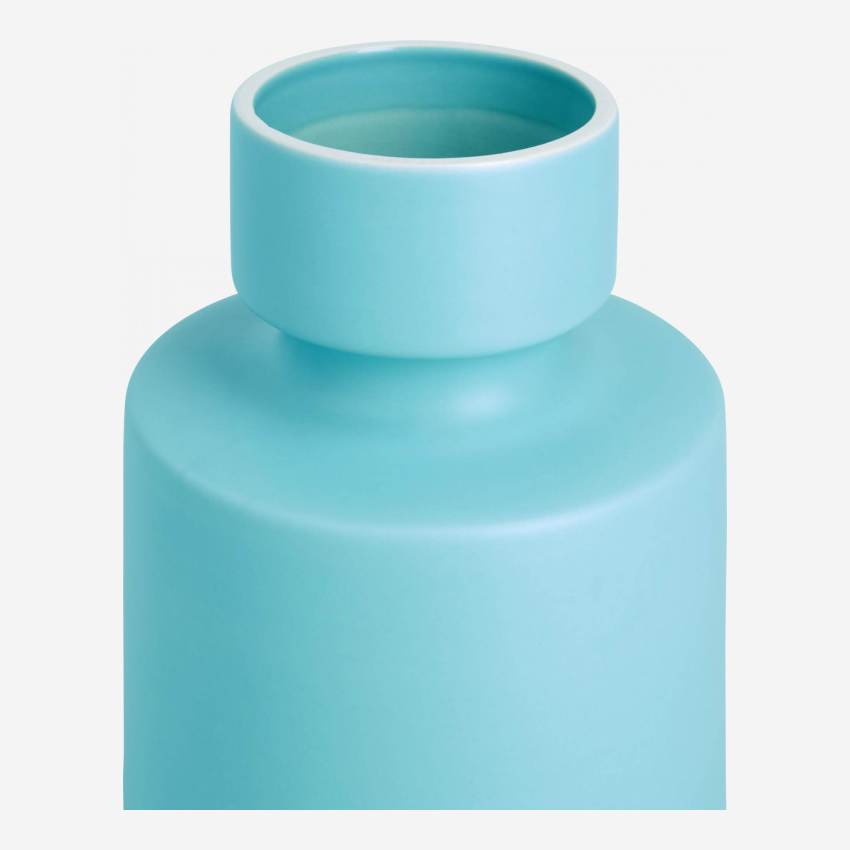 Vase en céramique bleu 25cm