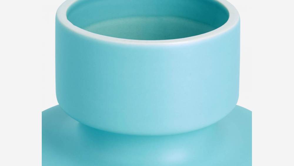 Vase en céramique bleu 25cm