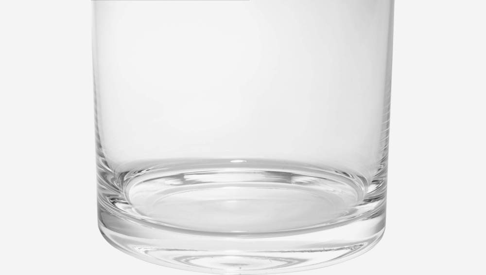 Vase 19,5cm en verre