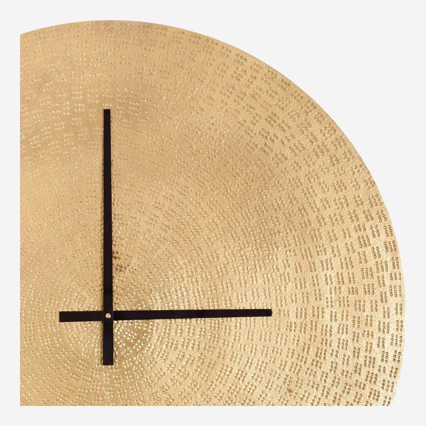 Orologio e alluminio - 58 cm - dorato