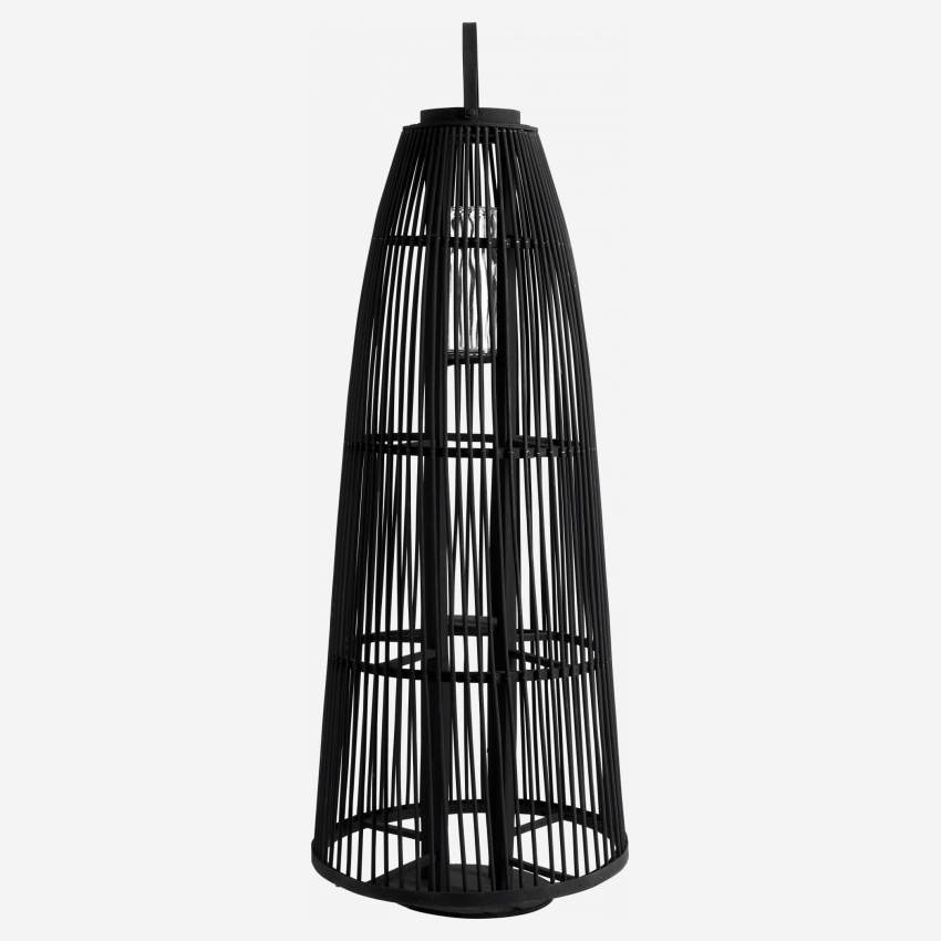 Lanterne en cèdre - 110 cm - Noir