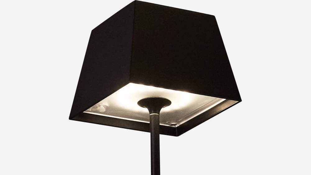 Nomade tafellamp led IP54 van aluminium - Zwart
