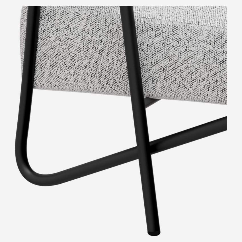 Stoffen fauteuil - Asfaltgrijs - Design by Anthony Guerrée