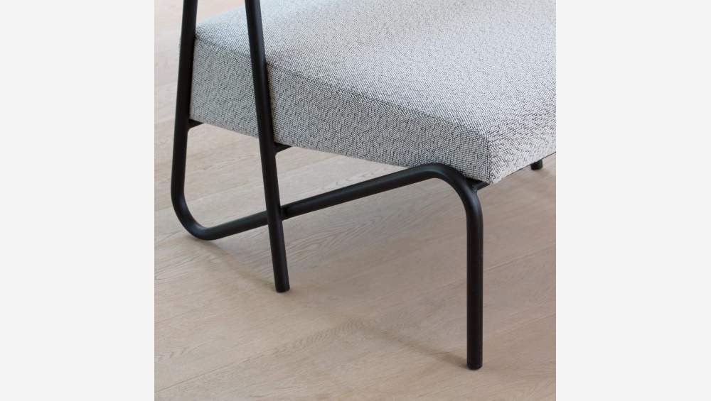 Stoffen fauteuil - Asfaltgrijs - Design by Anthony Guerrée