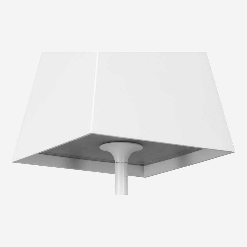 Candeeiro de mesa LED IP54 em alumínio - Branco