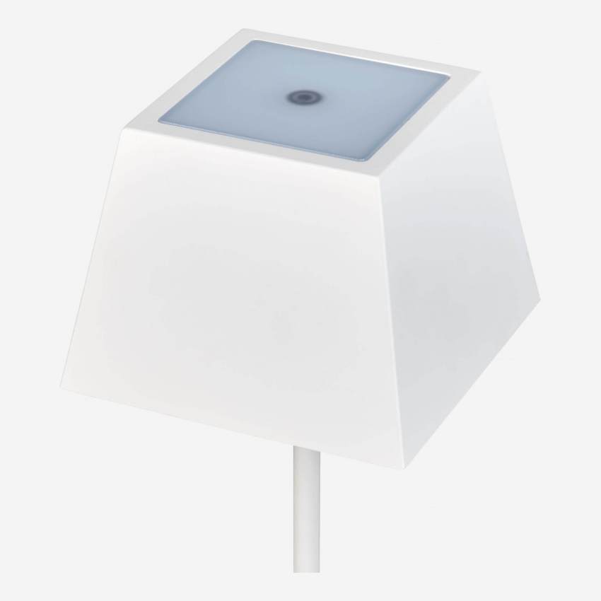 Lampe de table nomade à LED IP54 en aluminium - Blanc