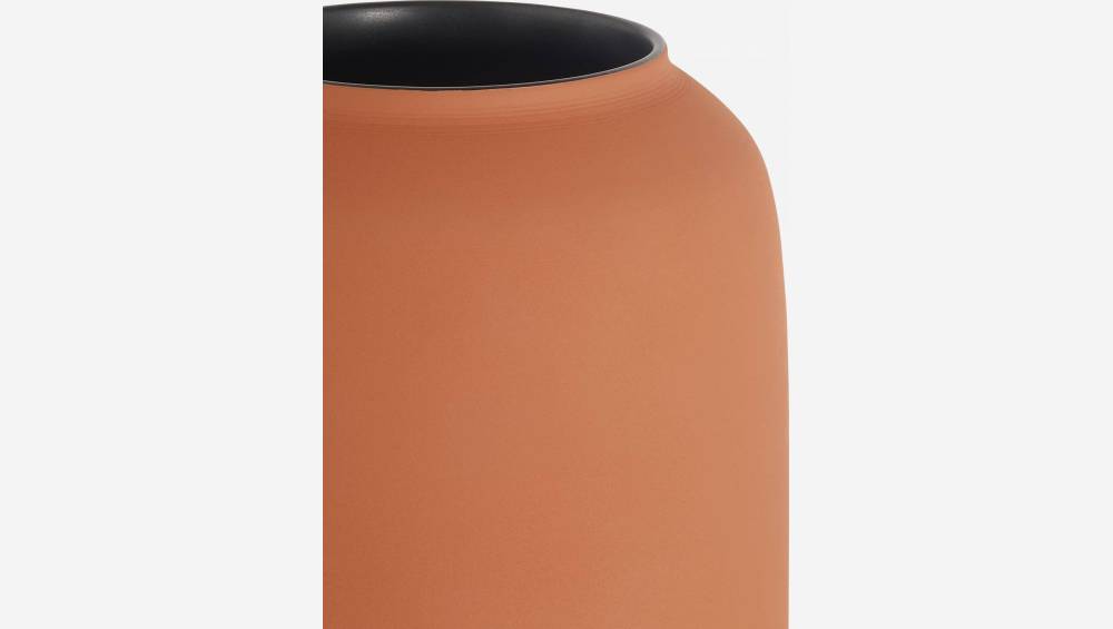 Vase en grès - 40,5 cm - Orange
