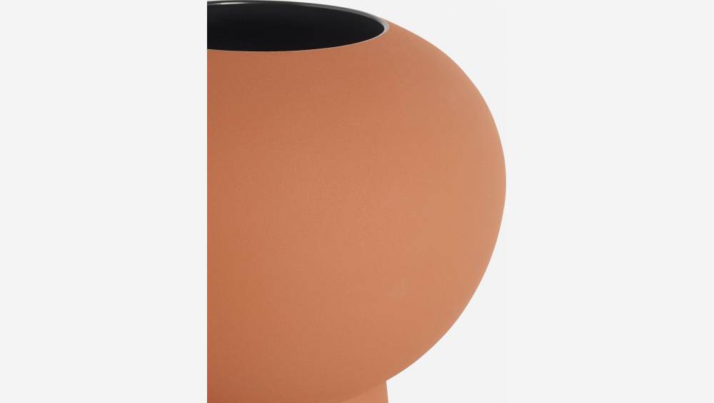 Vaso in arenaria - 20 cm - Arancione