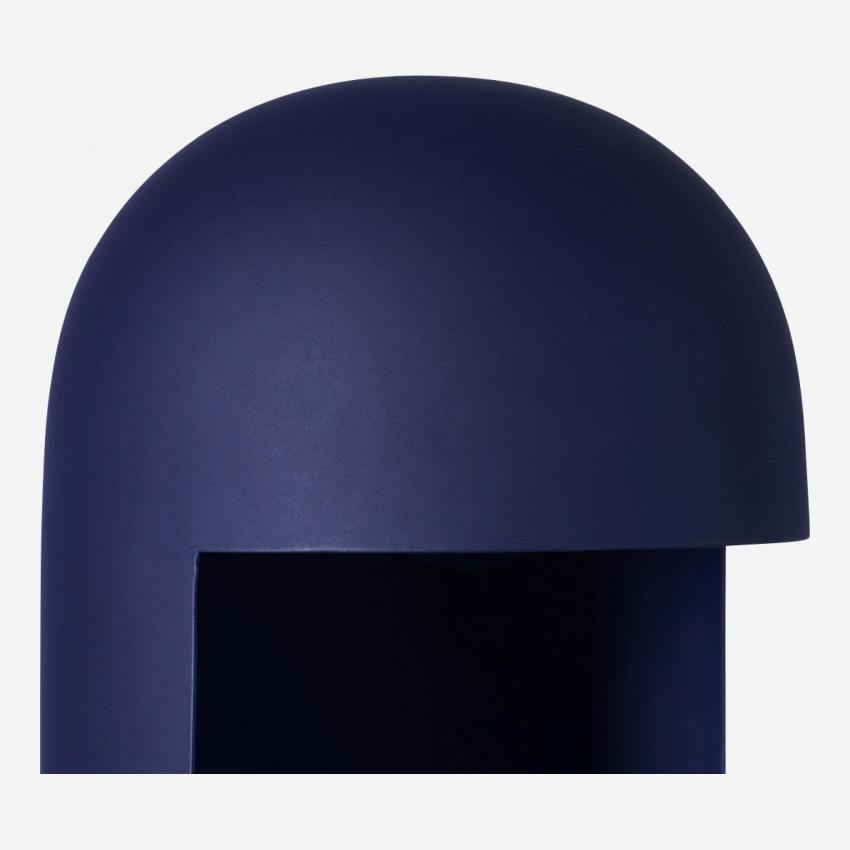 Candeeiro de mesa de metal - Azul