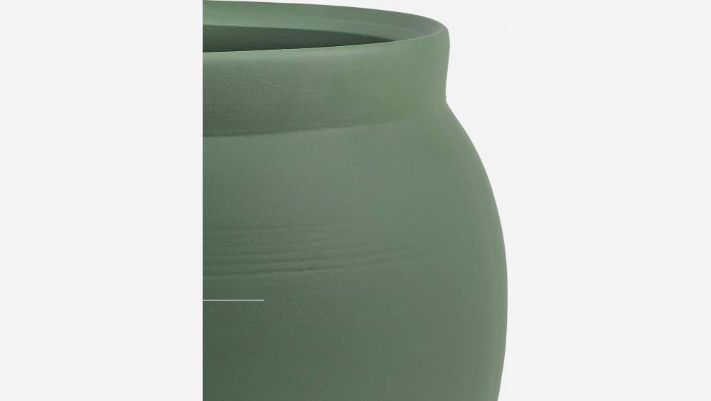 Römischer Tonkrug aus Sandstein - 30 Liter - Grün