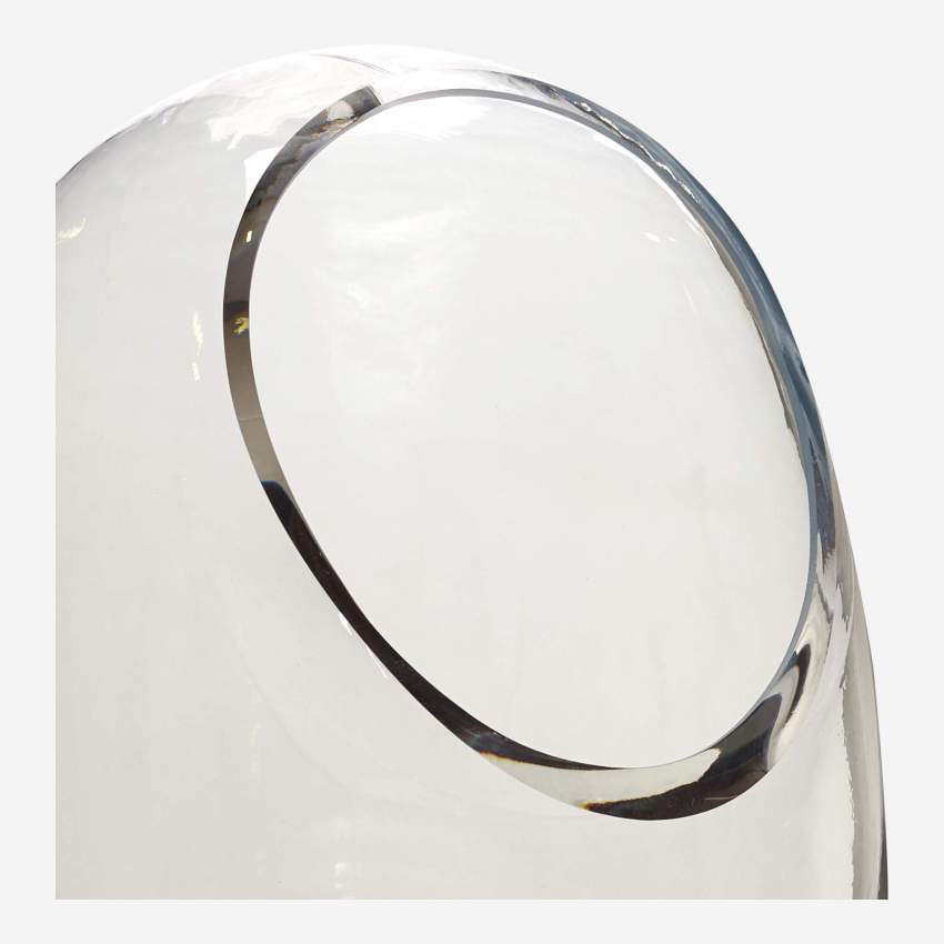 Terrarium en verre soufflé - 21 x 30 cm