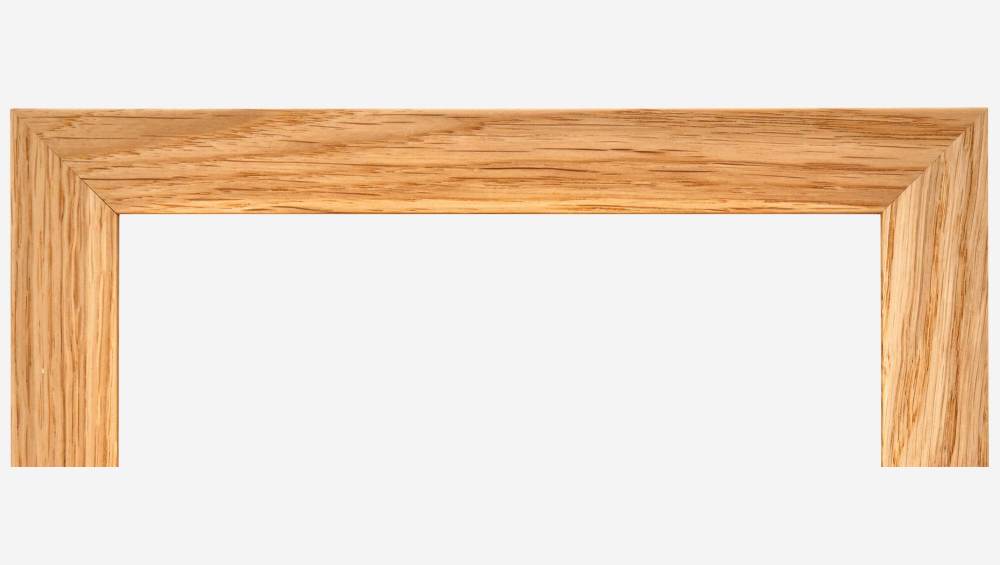 Bilderrahmen zum Aufhängen, 21x29,5cm, aus Holz