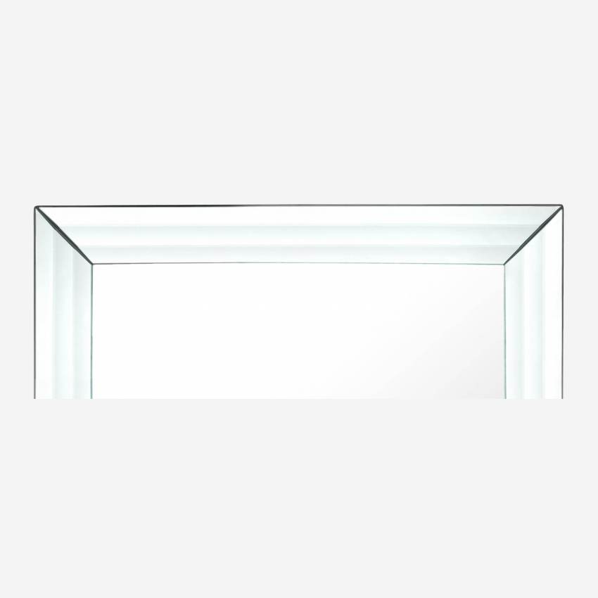 Wandspiegel, quadratisch, 90x90cm, aus Glas
