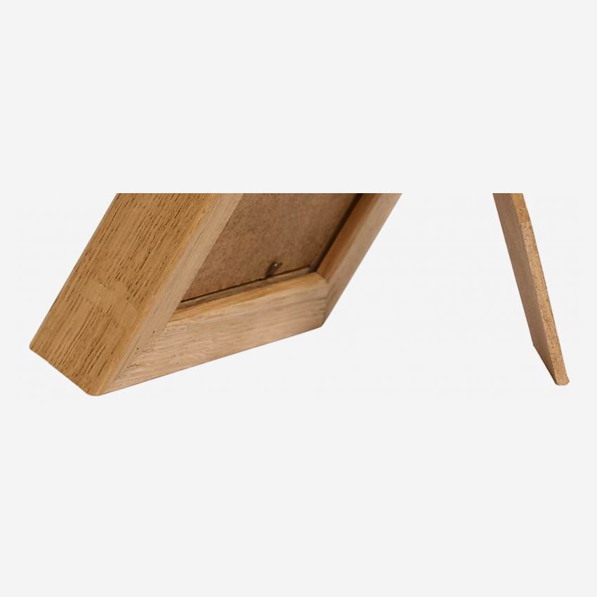 Cornice in legno- 10x15 cm - Naturale