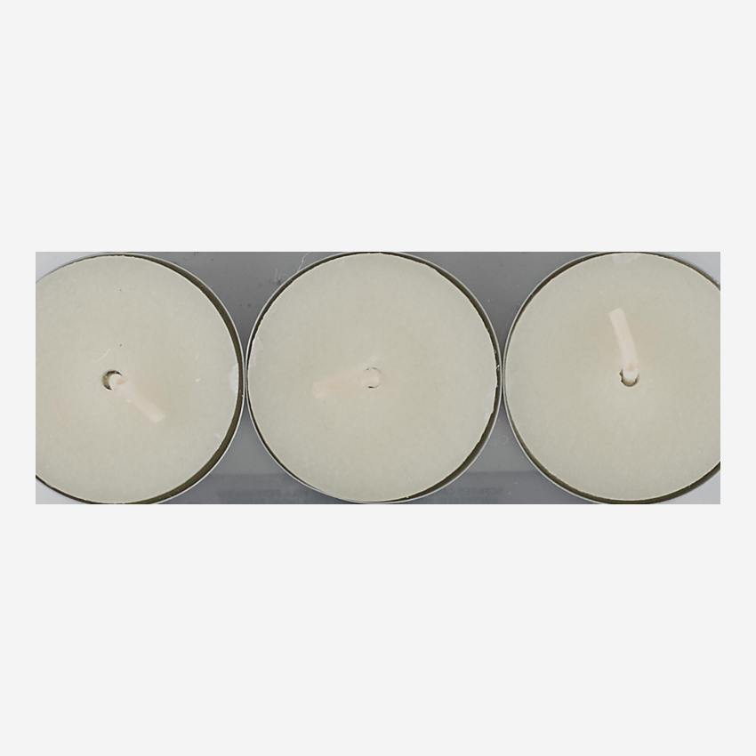 12 bougies chauffe-plat senteur fleur de vanille