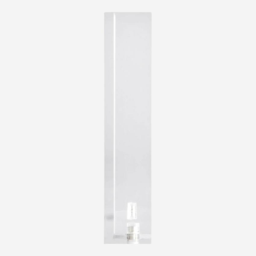 Moldura de mesa acrílico - 10x15cm - Transparente