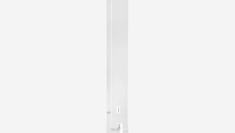 Moldura de mesa acrílico - 13x18cm - Transparente