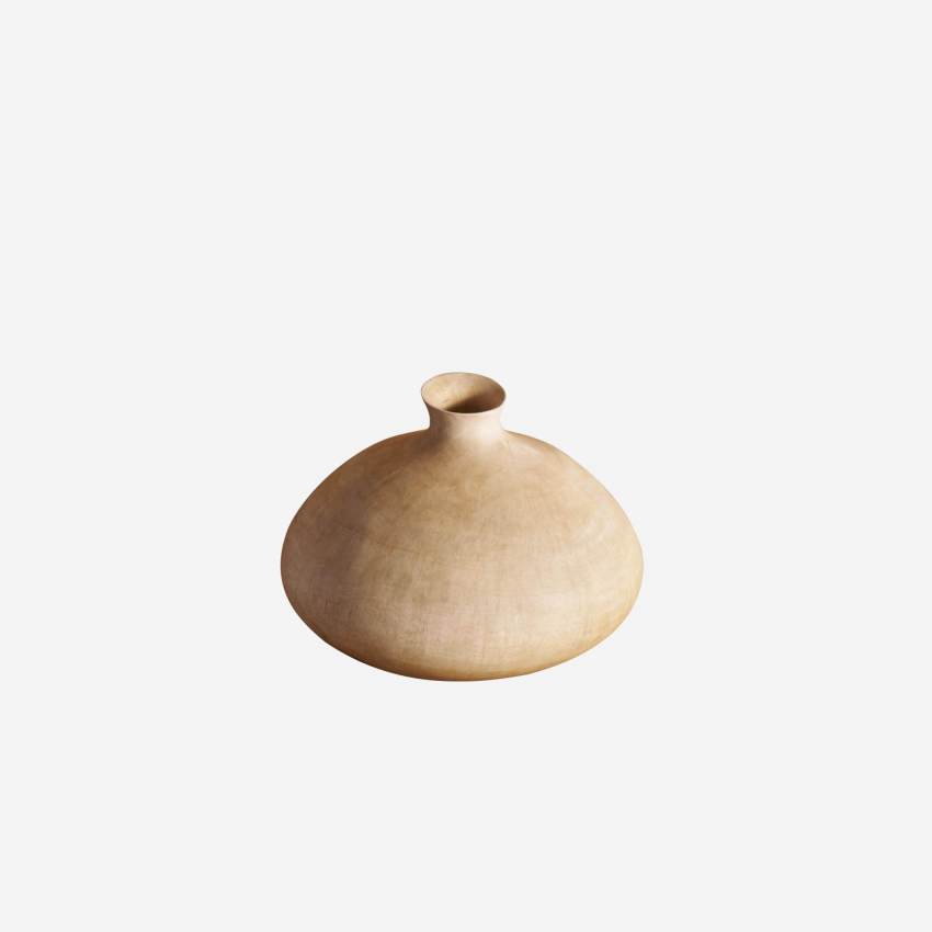 Dekorative Vase, 18cm, aus Holz