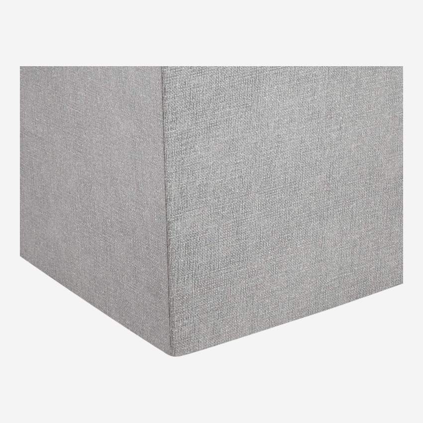 Papelera de cartón gris