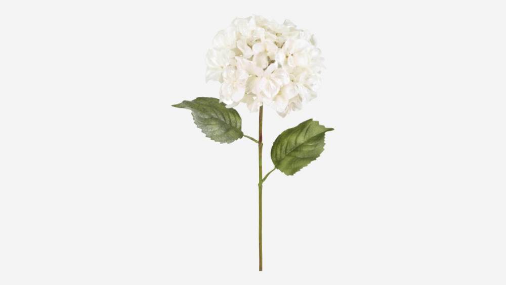 Weißer Hortensienzweig - 68 cm
