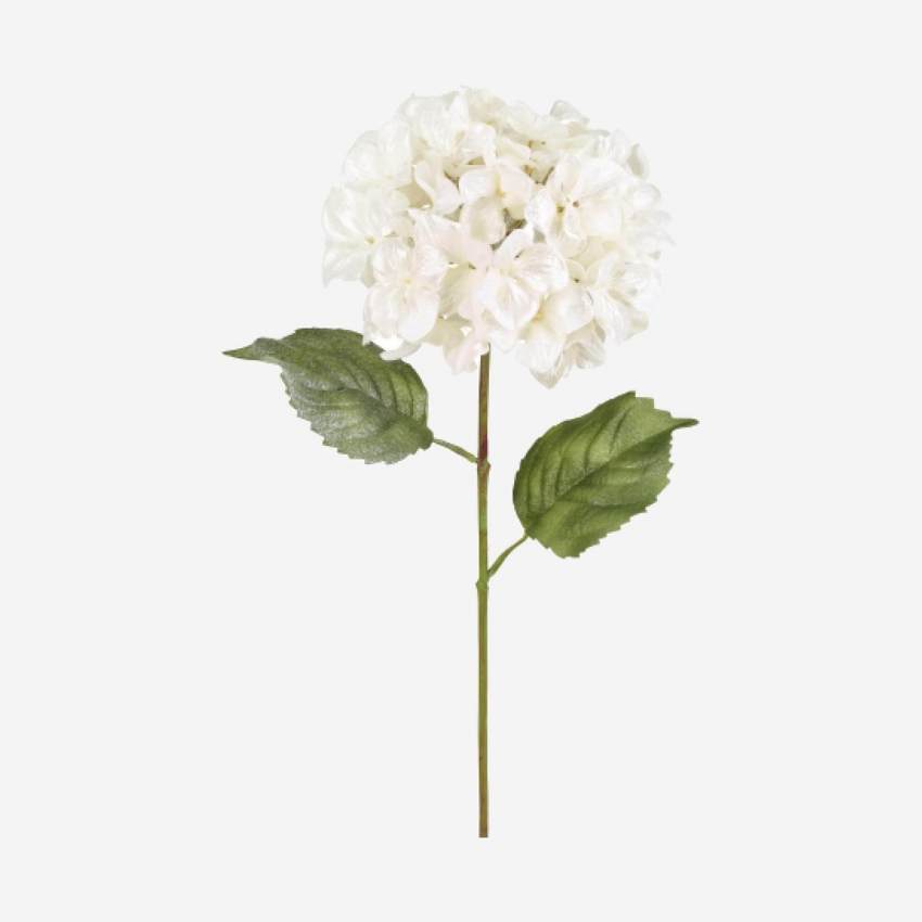 Tige d'hortensia blanc - 68 cm